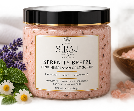 Serenity Breeze — Pink Himalayan Salt Body Scrub