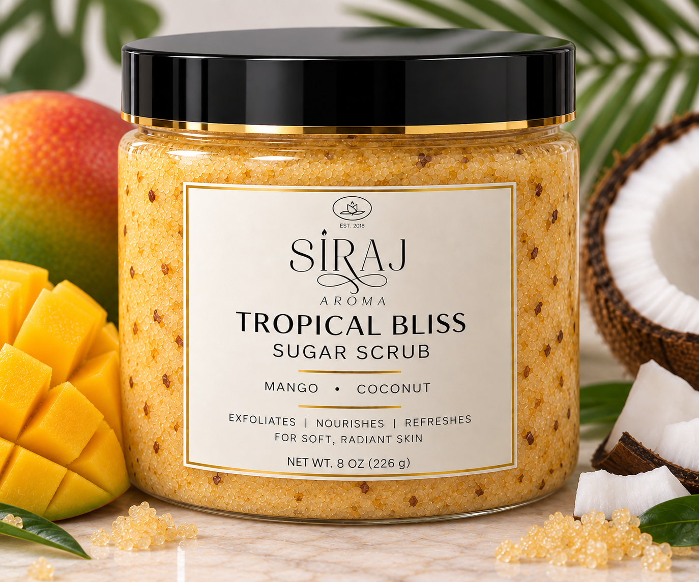 Tropical Bliss  Sugar Body Scrub